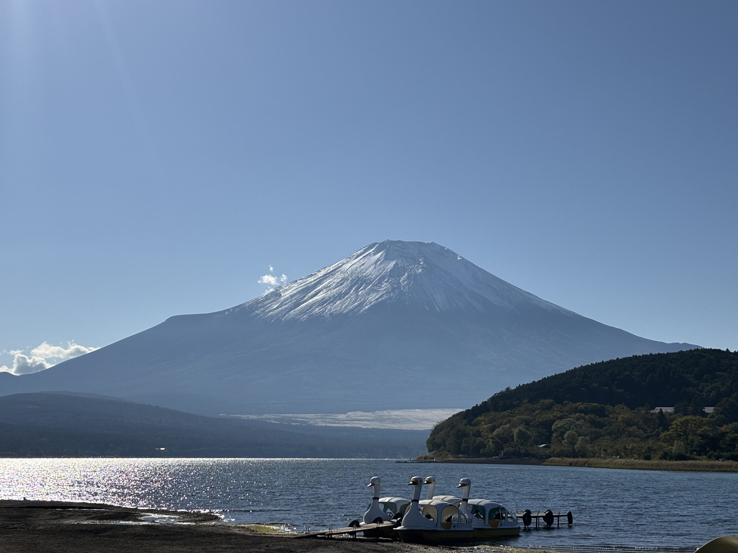 10/23 富士山 初冠雪