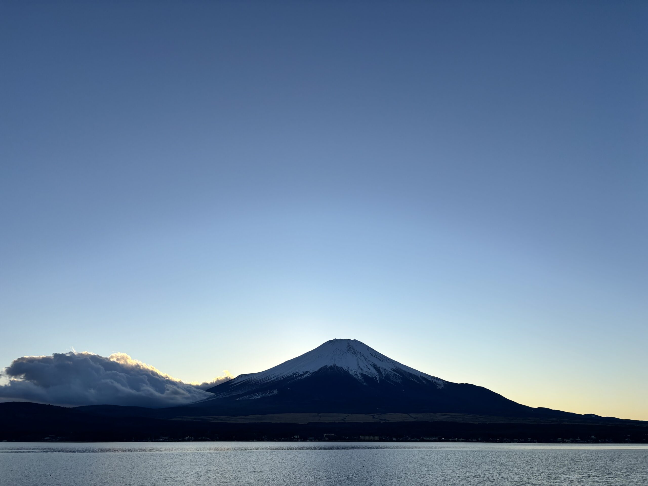 1/6 富士山　長池親水公園